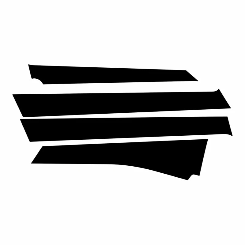 High-Gloss Pillar Trim